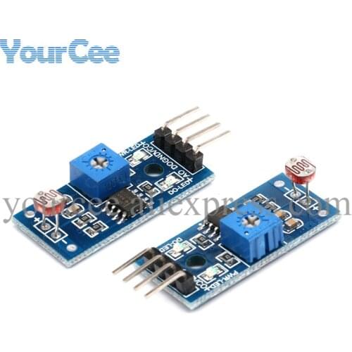 5 pcs Light Sensor Module Photosensitive Sensitivity Light Sensitive Resistance Brightness Detection DIY Electronic Car