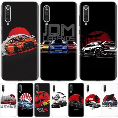 Tokoy Japan JDM Sports Car Phone Case for Xiaomi Redmi Note 10 9S 9 8T 9 8 7 7A 8A 9A 9C 6A 6 S2 K20 S30 Pro Fashion Cover Capa