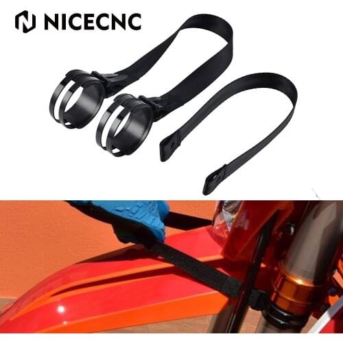 NICECNC Universal Front Rear Holding Strap For Suzuki DRZ DR-Z 125 125L 250 400SM RMZ RM-Z 250L 450 450l RMZ450 DRZ400SM RMZ250