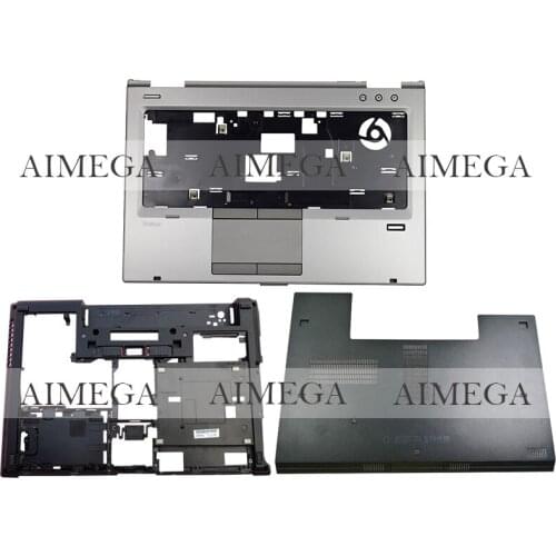 Laptop Palmrest Upper Case/Bottom Case/HDD Bottom Door Cover For HP EliteBook 8460P 8470P 686964-001 685997-001 686031-001