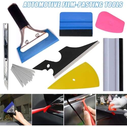 5pcs/8pcs Car Window Tint Wrapping Vinyl Tools Squeegee Scraper Applicator Kits F-Best