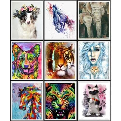 5d Diy Diamond Paintings, Diamond Embroidery Mosaics, Rhinestone Pictures, Resin Animals, Home Decoration Crafts