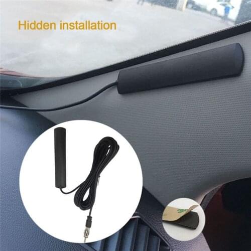 ANT-309 Car FM Radio Hidden Antenna Patch Boat Signal Booster Stereo Amplifier Q9QD
