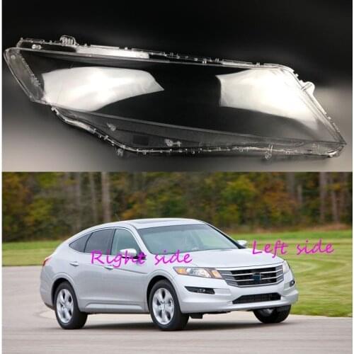 Car Headlight Lens For crosstour 2011 2012 2013 Headlamp Cover Car Replacement Front Auto Shell Cover