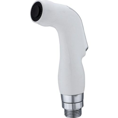 Bathroom White ABS Bidet Supercharging Sprayer Shower Head Toilet Handheld Shattaf Flush Washing Gun Car Floor Pet Cleaning