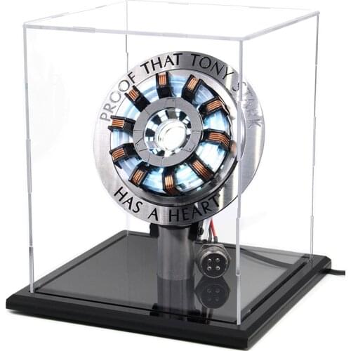 High Configuration Metal Version 1:1 scale Mark 2 Arc Reactor Action Figure Collection Model Toy MK2 Reactor kids gifts