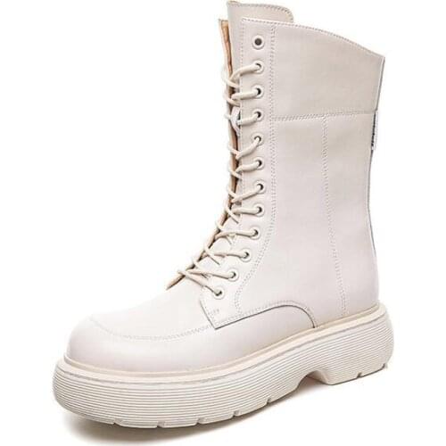 European American Green Martin Boots Womens Shoes 2021 New Retro Thick Soled Childrens Short Boots Designer Platform New Brand