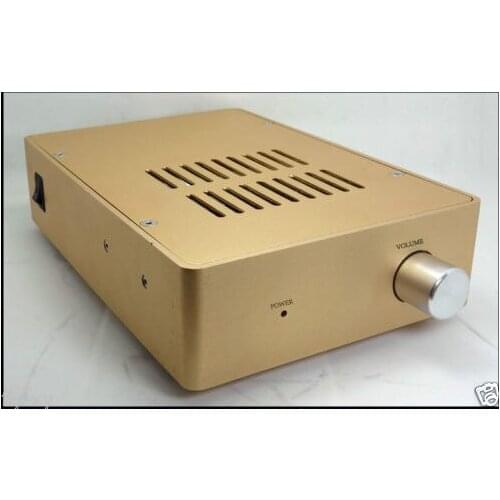 Gold color breeze audio -musical box imitate Malanz HDAM HIFI power amplifier