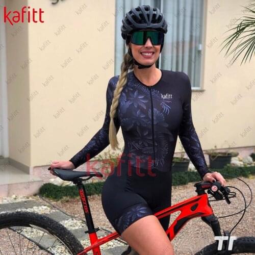 Kafitt Bicicleta Conjunto Feminino Inverno Ciclista Calca Ciclismo Feminina Com Gel Licra De Ciclismo Mujer Femininity Tights