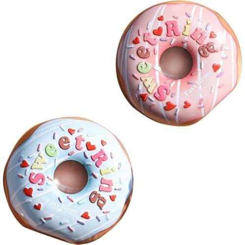 Creative Candy Gift Box 3D Donut Shape Tinplate Candy Box Wedding Gift Chocolate Package Wedding Favours Candy Boxes