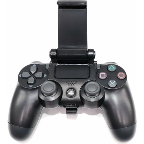 Smart Phone Mount Bracket Adjustable Gaming Gamepad Controller Clip Stand Holder for Sony PS4 Controller