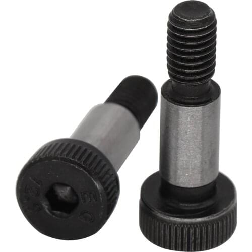 M10*16/20/25/30/35/40/45/50/55 12mm 13mm Shaft OD 12.9 Grade Steel Hexgaon Socket Mould Shoulder Screw Stopper Brake Stop Bolt