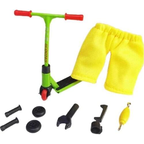 Mini Skateboard Finger Alloy Finger Scooter Scooter Model Finger Board Accessories Mini Skateboard Finger Toy