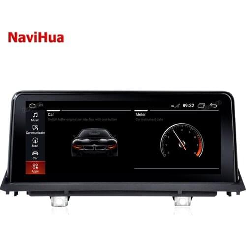 10.25" IPS Android 9.0 Car Radio GPS Navigation for BMW X5 E70 (2007-2013) BMW X6 E71(2007-2010) Car Multimedia stereo monitior