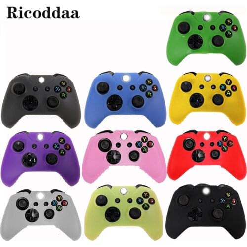 Soft Silicone Case For Xbox One Controller Gamepad Protective Rubber Case Cover For Microsoft Xbox One S Controller Accessories