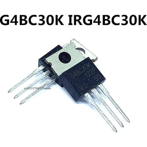 Original 5pcs/ G4BC30K IRG4BC30K TO-220 IGBT600V 16A
