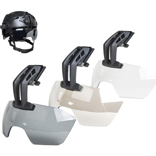 FMA Tactical Helmet Goggles Anti Fog Airsoft WarGame Goggles For Helmet 3mm Thick Lenses TB1361 Helmet Accessories