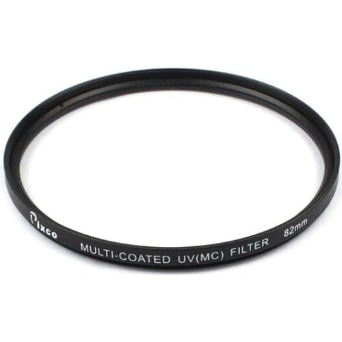 Pixco 82mm Multi-Coated Ultra-Violet MC UV Filter
