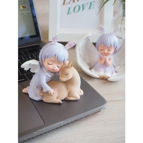 Annie Baby Angel Decoration Car Good Things Office Desktop Little Fairy Cake Decoration Birthday Gift Girls