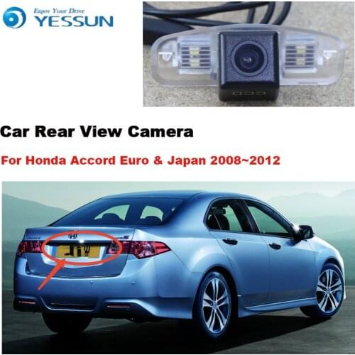 YESSUN For Honda Accord Euro & Japan 2008~2012 Car Rear View Back Up Reverse Parking high quality Camera Night vision CCD