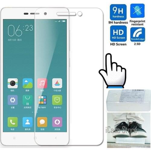 Tempered Glass For Xiaomi Redmi 4A Note 3 Pro 2 For Xiaomi Mi5 Mi4 Mi3 Mi4c Mi 5 4 3 Screen Protector Toughened Protective Film
