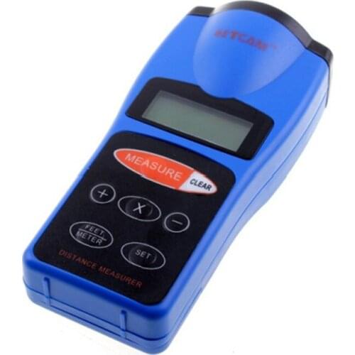 1pcs Handheld LCD ultrasonic Laser Distance Meter Measurer 0.91-30m Meter Digital laser ruler Dropship CP3008