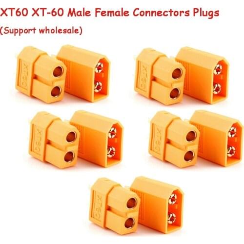 10/20pcs XT60 XT-60 Male Female Bullet Connectors Plugs For RC Lipo Battery (5/10 pair) Wholesale Dropship