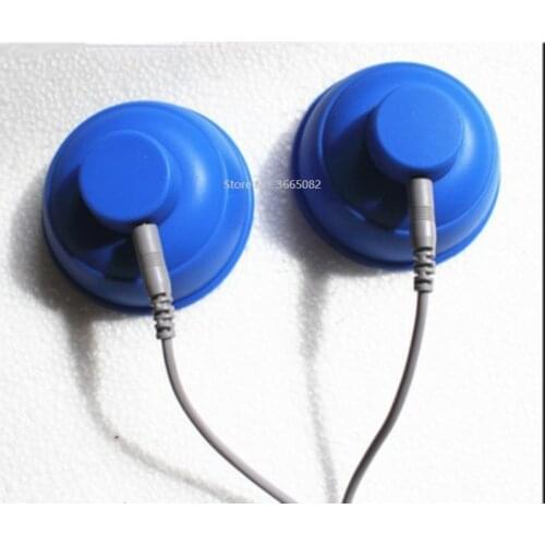 10 Piece 2mm pin EMS Electrode Pads for Tens Slimming Machine Electrodes for Electric Muscle Stimulator Body Fitness Training