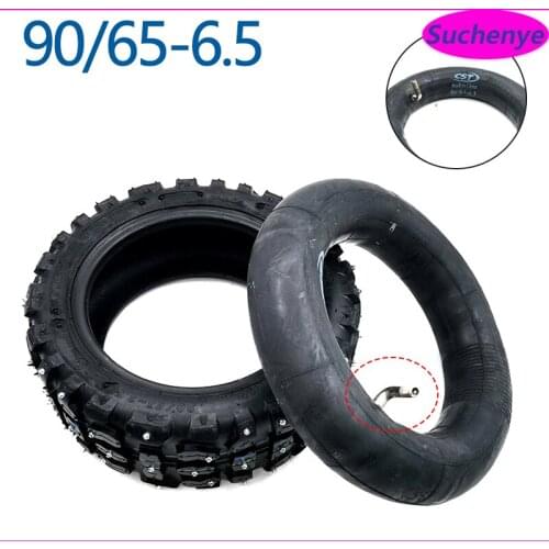 11 Inch 90/65-6.5 CST Vacuum Tire Refitted for Dualtron Thunder Electric Scooter Ultra Wear-resisting Road Tyre