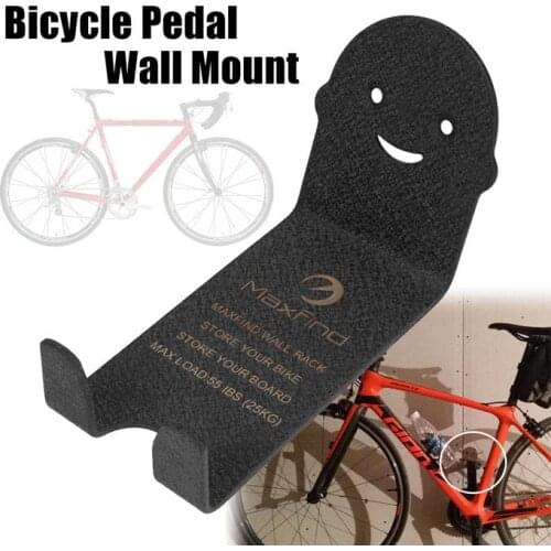 2PCS/Set Bike Rack Cycling Pedal Padlocks Holder Tire Wall Mount Bike Wall Support Storage Hanger Stand Bicycle Accessories