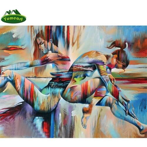 5D DIY Diamond Painting Beautiful Dancer Crystal Rhinestones"girl Gay"sticker Embroidery Cross Stitch Mosaic Kit Home Decor Gift