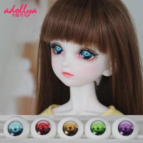 Adollya Doll Accessories BJD 3D Eyes Acrylic Anime Cartoon Eyeballs Eyes for Dolls Suitable for 1/3 1/4 1/6 Dolls