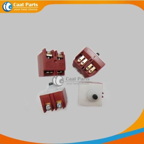 Free shipping! 5PCS/LOT Angle Grinder AC 250V 6A 125V/12A DPST Pushbutton Switch for Bosch GWS6-100/GWS7-100/TWS6000/GWS8-100
