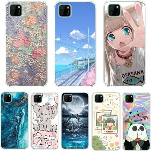 Case For Huawei Y5P Y5 P Case Silicone TPU Phone Back Cover On For Huawei Honor 9s 9 S Honor9s Coque Bumper full Protective Capa