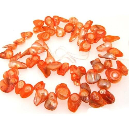 Hot Sale One Strands Real Pearl Beads 8-20mm Baroque Natural Freshwater Pearl Loose Beads 35cm/15'' Fine Jewelry Woman Gift