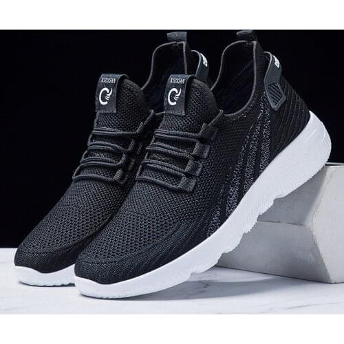 Hot Sale Light Running Shoes Comfortable Casual Mens Sneaker Breathable Non-slip Wear-resistant Outdoor Walking Men Sport Shoes