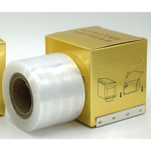 Hot 100pcs/lot 42MM*200M Tattoo Plastic Wrap Cover Preservative Film Semi Permanent Makeup Tattoo Eyebrow Liner Tattoo