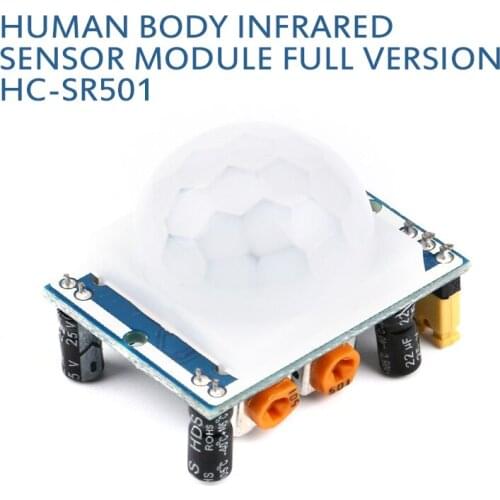 Mini HC-SR501 Human Infrared Sensor Module High Sensitivity PIR Motion Sensor Detector DIY Home Electronics For Smart Life