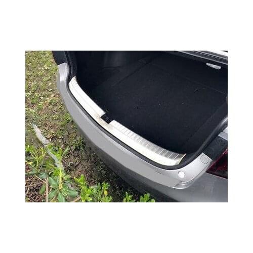 Stainless Inner Rear Bumper Protector Sill Trim 1pcs For Acura TLX 2015 - 2018