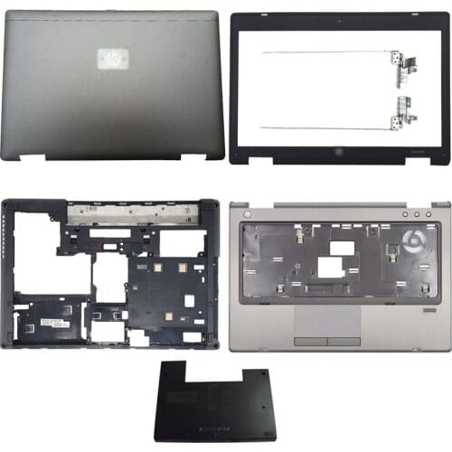 New For HP Probook 6460B 6465B 6470B 6475B LCD Back Cover/Front Bezel/Palmrest/Bottom Case/Hinges 684338-001 642778-001