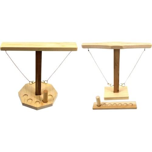 NEW Party Toys Leisure Industrial Style Bar Drink Shop Handmade Wooden Ring Toss Hooks Fast-paced Interactive Game For Bars Home