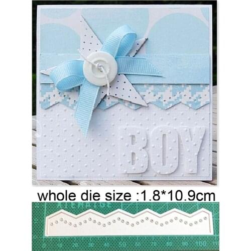 Craft dies metal cutting dies cut die mold lace strip border Scrapbooking dies craft paper knife mould blade punch stencils dies