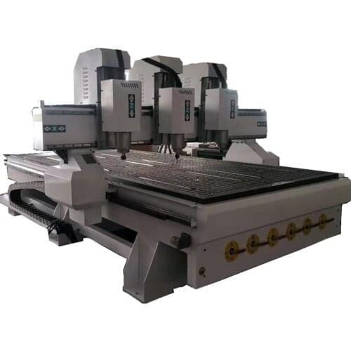 Hot sale cnc machine wood carving with Mach3 Mach4/3d cnc machine for metal aluminum engraving cutting/multi head cnc router