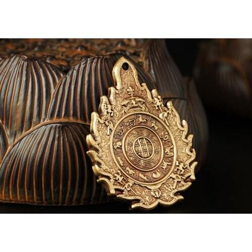 Tibetan-style Nine Palaces and Eight Diagrams Signs for Wealth Prevention and Evil Transport