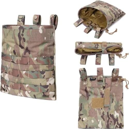 Tactical EDC Pouch Military Airsoft Molle Magazine Drop Bag Army Paintball Tool Mag Pouch Gear Hunting Storage Organizer Pouch