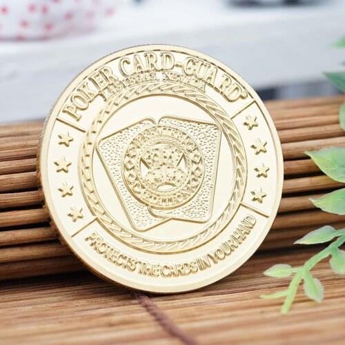 High Quality Zinc Alloy Coin Wholesale Customized European and American Poker Commemorative Coins