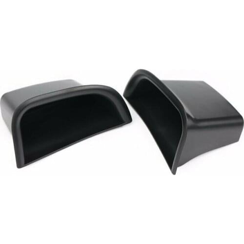 Suitable for Volvo S90 V90 CC 2017-20ABS plastic black car door side handle armrest storage box