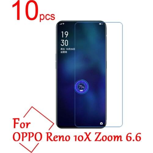 10pcs Ultra Clear Glossy/Matte/Nano Anti-Explosion LCD Screen Protector Film Cover for OPPO Reno 10X Zoom Guard Protective Film