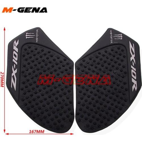 For ZX-10R ZX10R 2011-2016 12 13 14 15 Motorcycle Protector Anti slip Tank Pad Sticker Gas Knee Grip Traction Side Decal