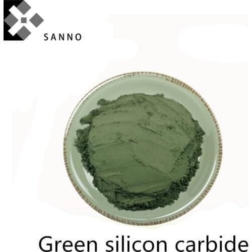 Green silicon carbide powder 99.99% purity micron 500mesh - 1um SiC polishing powder for abrasives & refractory